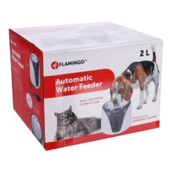 Flamingo Automatische Water Dispenser Adriana - Grijs/Wit - Plastic 12 Flamingo Automatische Water Dispenser Adriana - Grijs/Wit - Plastic -Huisdier Uitgebreid Winkel automatische water dispenser adriana grijs wit plastic 5