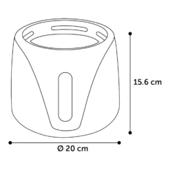 Flamingo Automatische Water Dispenser Adriana - Grijs/Wit - Plastic 13 Flamingo Automatische Water Dispenser Adriana - Grijs/Wit - Plastic -Huisdier Uitgebreid Winkel automatische water dispenser adriana grijs wit plastic 6