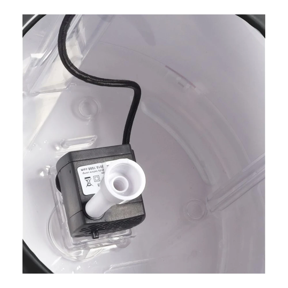 Flamingo Automatische Water Dispenser Adriana - Zwart/Wit - Plastic 6 Flamingo Automatische Water Dispenser Adriana - Zwart/Wit - Plastic - Afbeelding 4