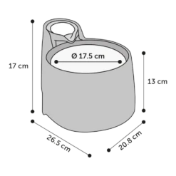 Flamingo Automatische Water Dispenser Bellagio - Wit/Groen - Plastic -Huisdier Uitgebreid Winkel automatische water dispenser bellagio wit groen plastic 3 1