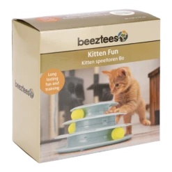 Beeztees Speeltoren Bo - Mint - 25x25x13cm - Kattenspeelgoed -Huisdier Uitgebreid Winkel beeztees speeltoren bo mint 25x25x13cm kattenspeelgoed 3 1