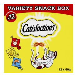 Catisfactions Megabox - Kattensnack - 12x60g