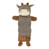 Flamingo Cozies Pluche Koe Met Multi Squeakers - Bruin - 40cm -Huisdier Uitgebreid Winkel cozies pluche koe met multi squeakers bruin 40cm 1 1