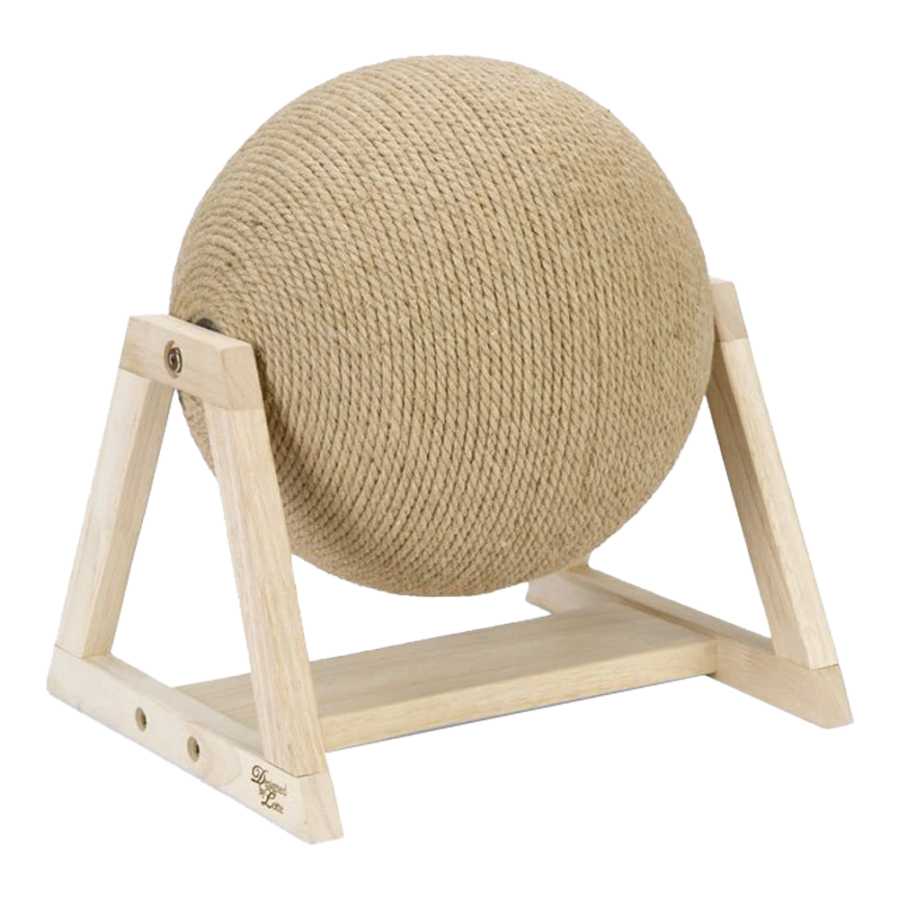 Designed By Lotte DBL Krabbol Op Voet Xem - Naturel - 34x30x35,5cm