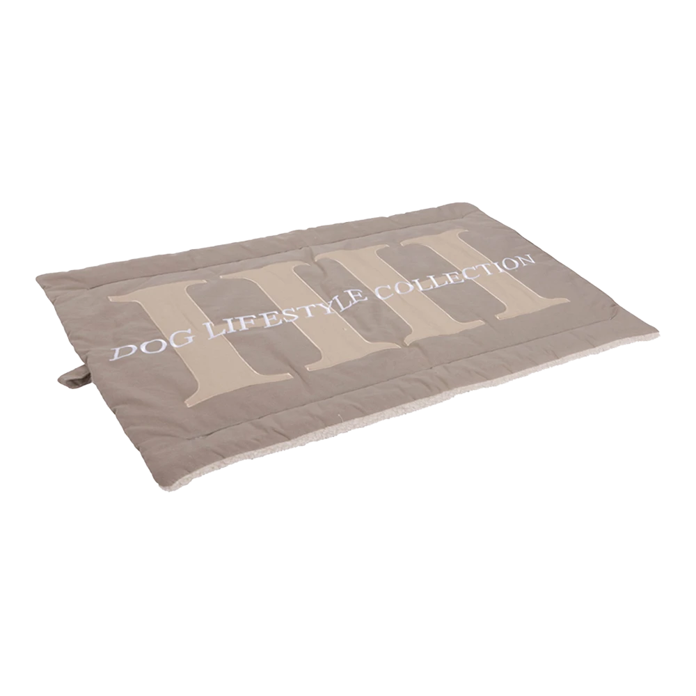 Deken HH - L - Taupe - Happy House 3 Deken HH - L - Taupe - Happy House