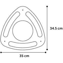 Flamingo Densi Driehoek - 35x34,5x4,5cm - Krabspeelgoed Kat -Huisdier Uitgebreid Winkel densi driehoek 35x34 5x4 5cm krabspeelgoed kat 4 1