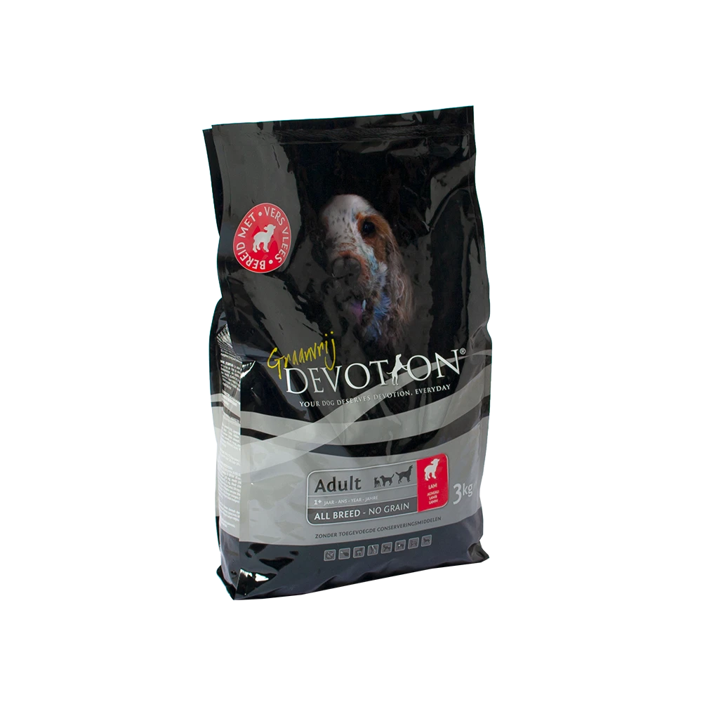 Devotion Graanvrij Lamsvlees - 3kg - Hondenvoer 3 Devotion Graanvrij Lamsvlees - 3kg - Hondenvoer