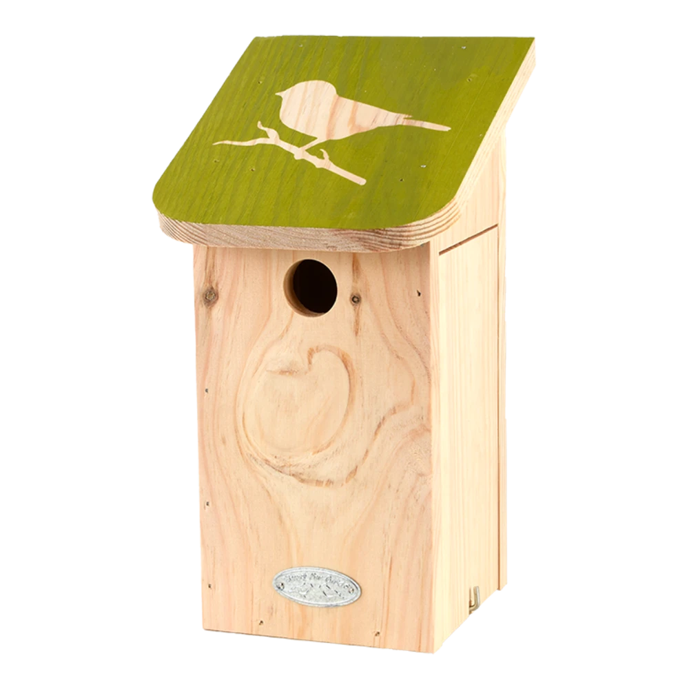 Diapositief Pimpelmees Nestkast 3 Diapositief Pimpelmees Nestkast