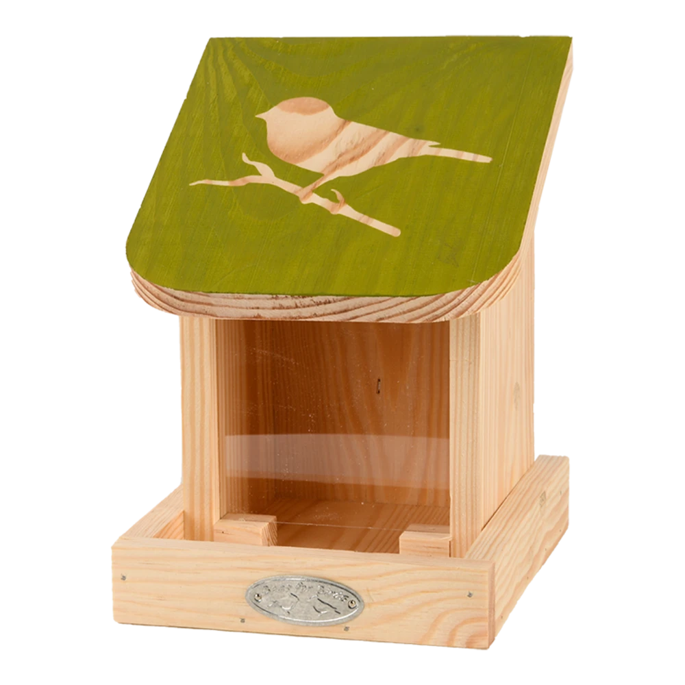 Diapositief Voedersilo - Best For Birds