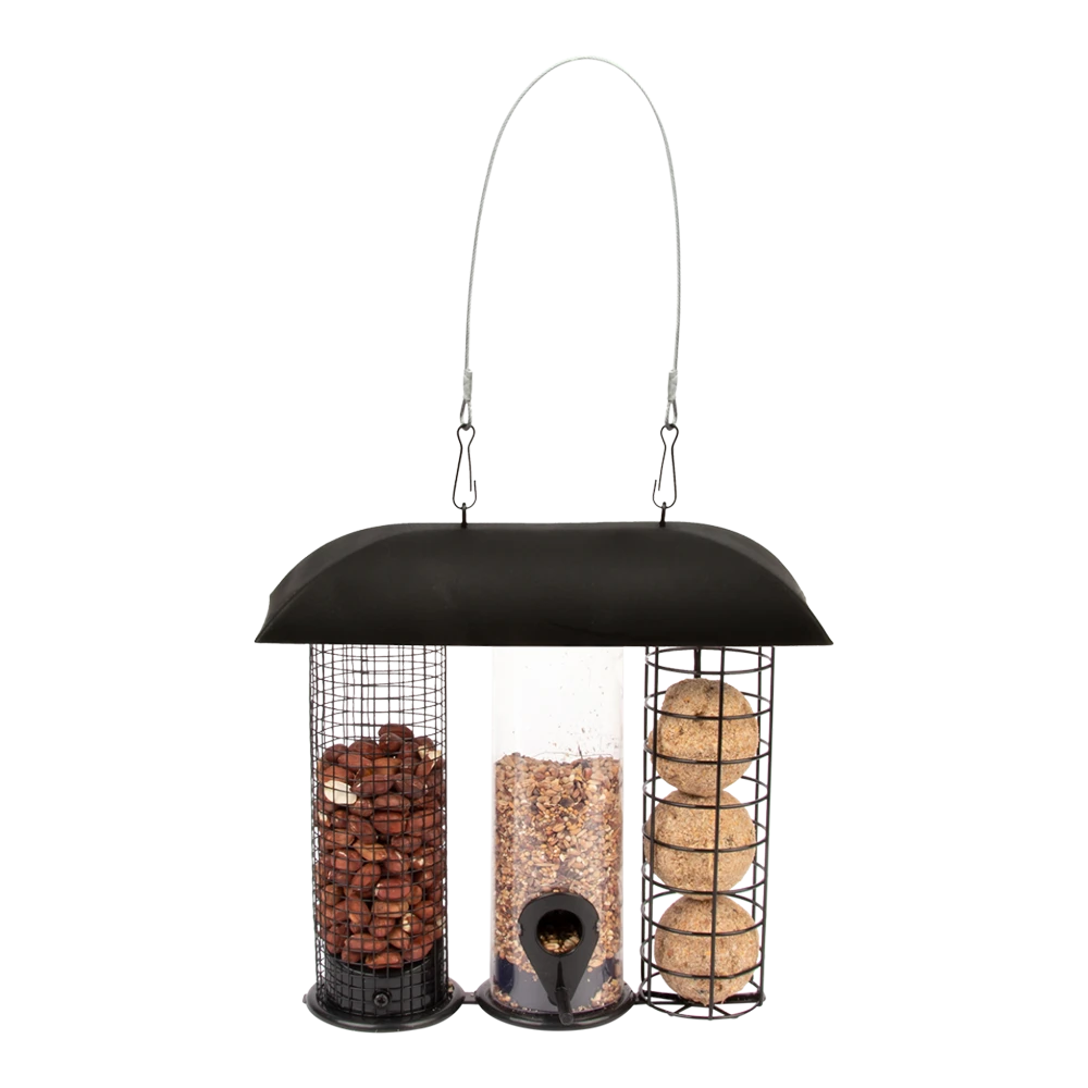 Drie In Een Voedersilo - Best For Birds