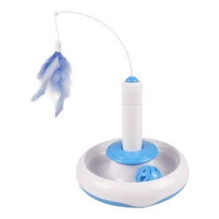 Flamingo Elektronische Ballenbaan Met Veer En Bal - 18x18cm