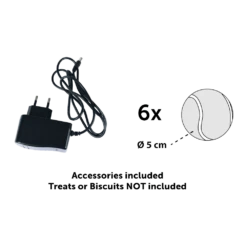 Flamingo Elton Interactive Tennisballen Schieter Incl. Tennisbal -Huisdier Uitgebreid Winkel elton interactive tennisballen schieter incl tennisbal 4