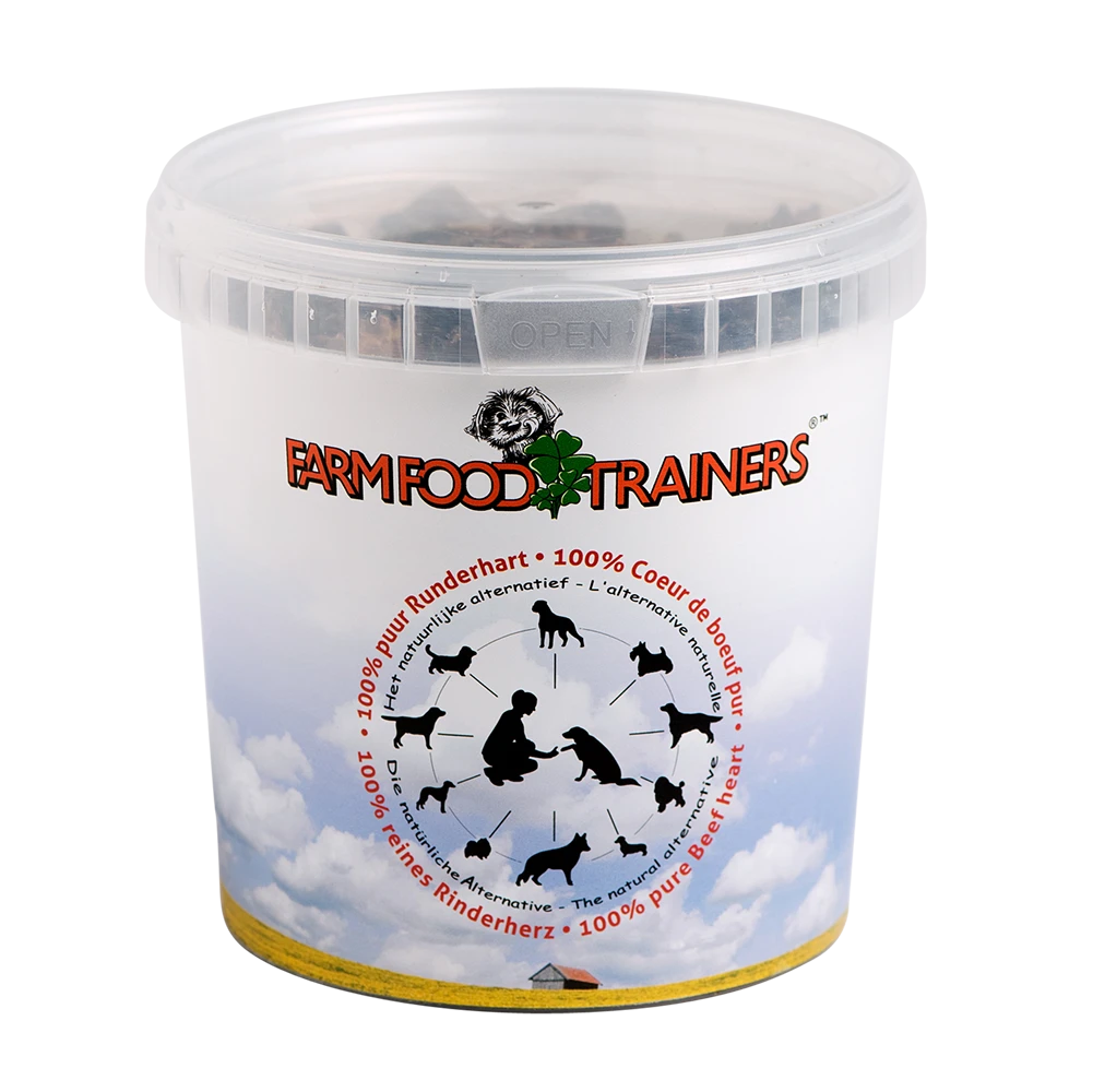 Farm Food Trainers Runderhart - Hondenvoer - 333g 3 Farm Food Trainers Runderhart - Hondenvoer - 333g