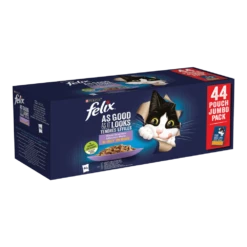 Felix Multibox Elke Dag Feest - Mix Selectie In Gelei - Kattenvoer - Rund, Kip & Tonijn - 44x85 G