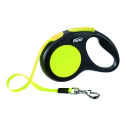 Flexi Rollijn Neon - Tape 5m - S 15KG - Hondenriem