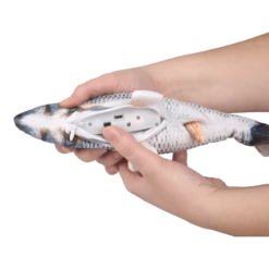 Flamingo Flounder Bewegende Vis - Grijs -Huisdier Uitgebreid Winkel flounder bewegende vis grijs 4