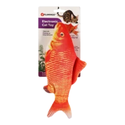 Flamingo Flounder Bewegende Vis - Oranje -Huisdier Uitgebreid Winkel flounder bewegende vis oranje 5