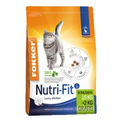 Fokker Cat Nutri-Fit - Kattenvoer - 10kg