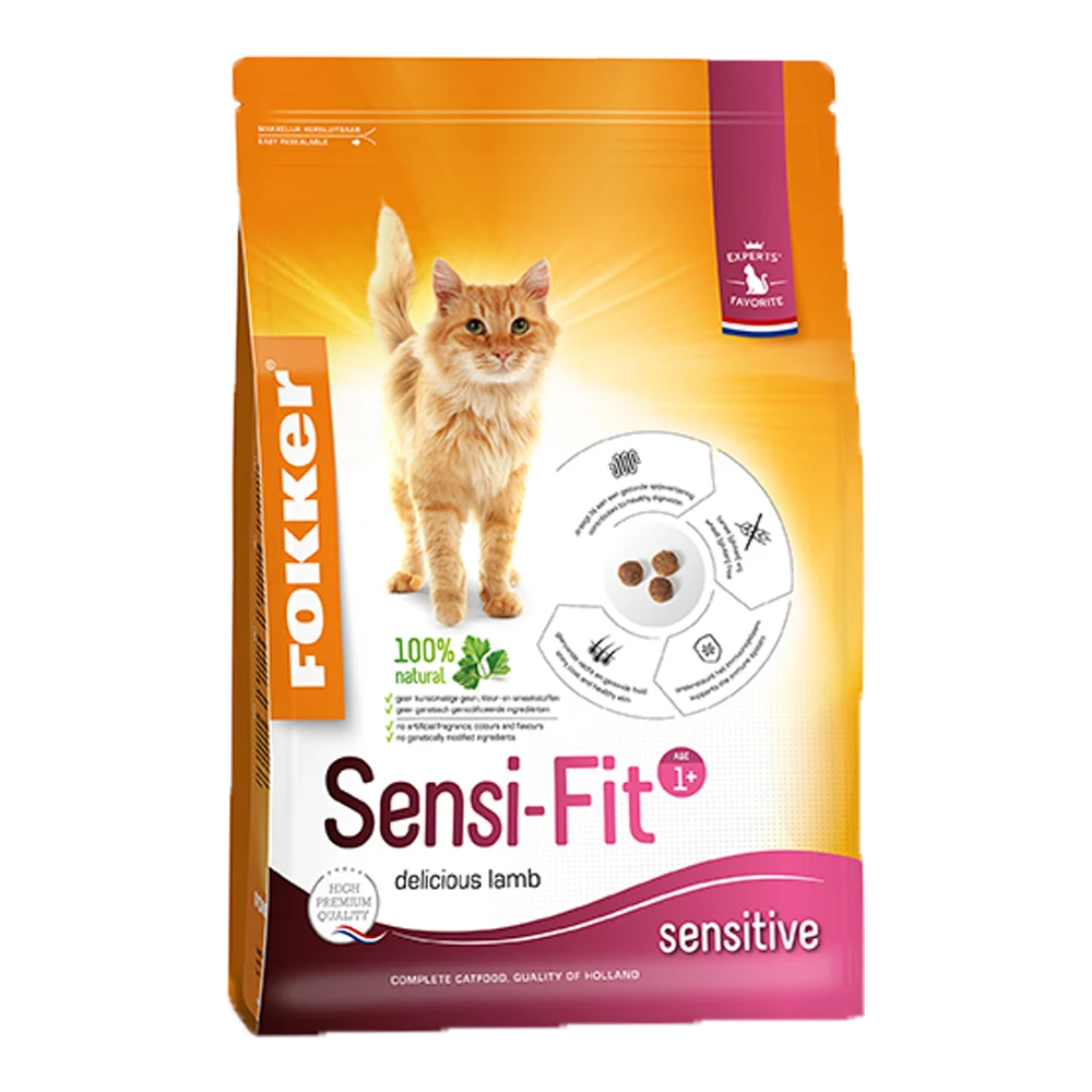 Fokker Cat Sensi-Fit - Kattenvoer - 2,5kg 3 Fokker Cat Sensi-Fit - Kattenvoer - 2,5kg
