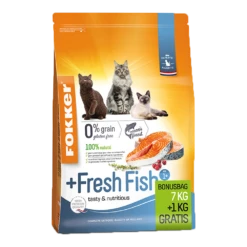 Fokker Cat +Fresh Fish - Kattenvoer - 7kg