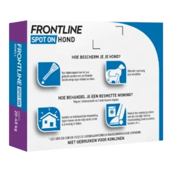 Frontline Spot On L Hond - 20 Tot 40kg - 4 Pipet - Anti Vlooien, Teken En Luizen -Huisdier Uitgebreid Winkel frontline spot on l hond 20 tot 40kg 4 pipet anti vlooien teken en luizen 3 3