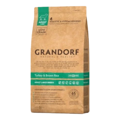 Grandorf Adult Large - Kalkoen En Bruine Rijst - 3kg - Hondenvoer