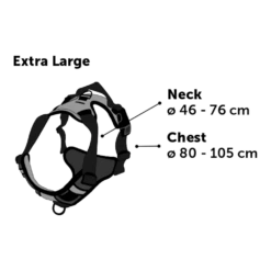 Flamingo Harnas Balou Blauw - XL - 80-105cm X 25mm - Hondenharnas 11 Flamingo Harnas Balou Blauw - XL - 80-105cm X 25mm - Hondenharnas -Huisdier Uitgebreid Winkel harnas balou blauw xl 80 105cm x 25mm hondenharnas 4 5