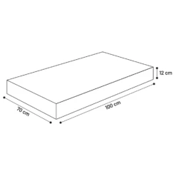 Flamingo Hondenkussen Celeste Rechthoek Met Rits - Donkergrijs - 100x70x12cm -Huisdier Uitgebreid Winkel hondenkussen celeste rechthoek met rits donkergrijs 100x70x12cm 2 1