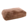 Flamingo Hondenkussen Krems Rechthoekig Met Rits - Bruin - 100x65x25cm -Huisdier Uitgebreid Winkel hondenkussen krems rechthoekig met rits bruin 100x65x25cm 1 2