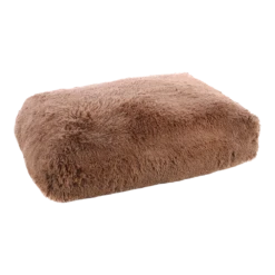 Flamingo Hondenkussen Krems Rechthoekig Met Rits - Bruin - 100x65x25cm