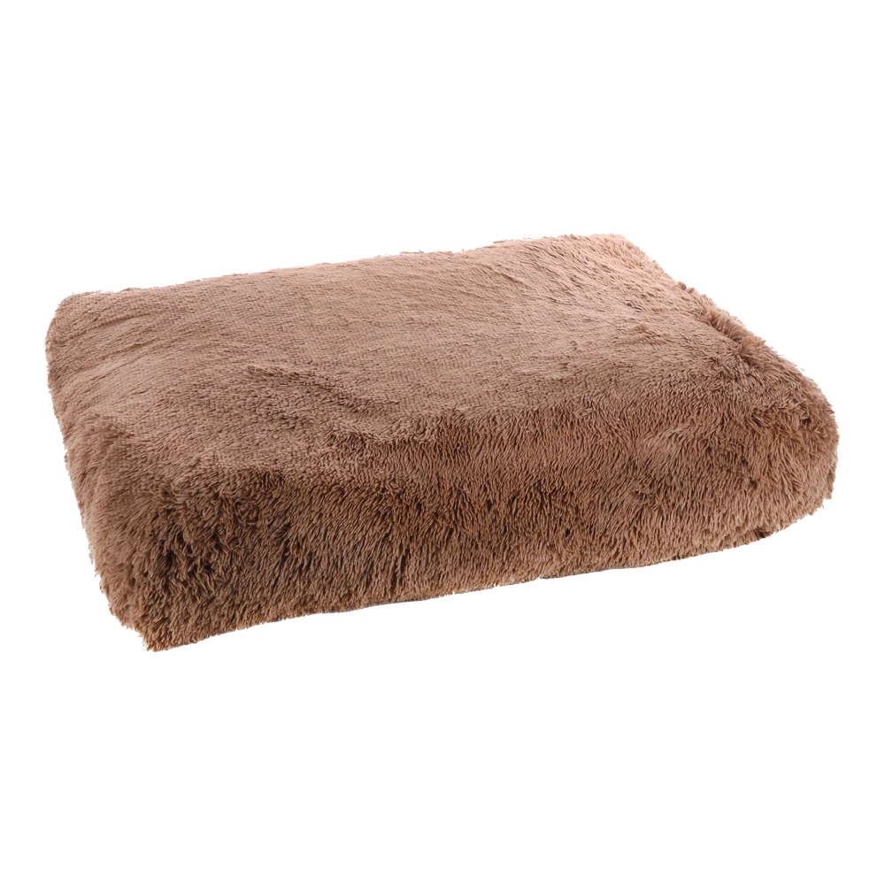 Flamingo Hondenkussen Krems Rechthoekig Met Rits - Bruin - 115x80x25cm 3 Flamingo Hondenkussen Krems Rechthoekig Met Rits - Bruin - 115x80x25cm