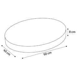 Flamingo Hondenkussen Panama Ovaal Met Rits - Donkergrijs - 50cm -Huisdier Uitgebreid Winkel hondenkussen panama ovaal met rits donkergrijs 50cm 2 1