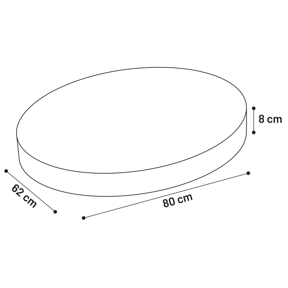 Flamingo Hondenkussen Panama Ovaal Met Rits - Donkergrijs - 80cm 4 Flamingo Hondenkussen Panama Ovaal Met Rits - Donkergrijs - 80cm - Afbeelding 2