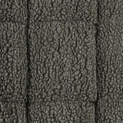 Flamingo Hondenkussen Sherpa Ovaal - Bruin/Groen - 66x48x7cm -Huisdier Uitgebreid Winkel hondenkussen sherpa ovaal bruin groen 66x48x7cm 3 1