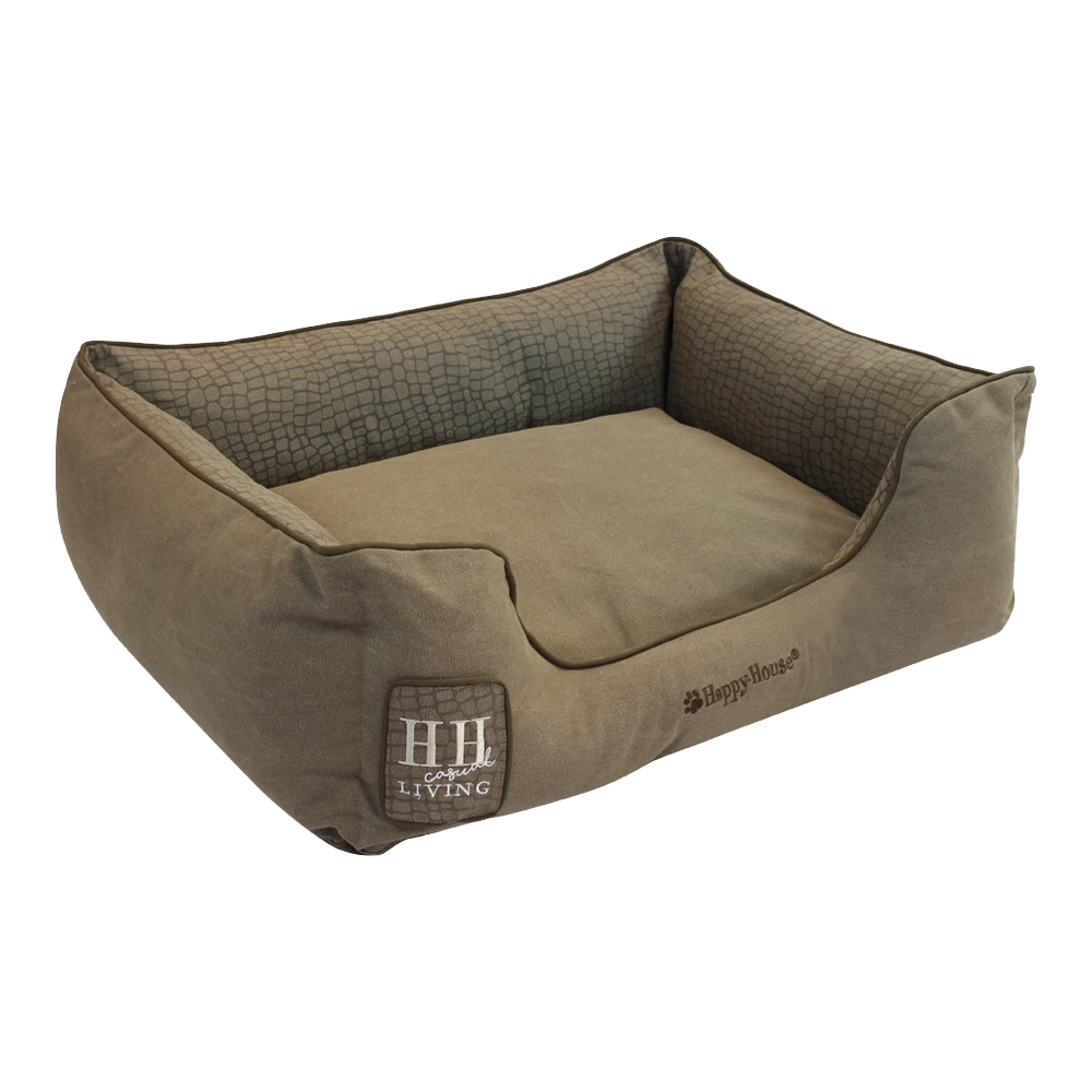 Hondenmand Casual Living - L - Bruin - Happy House 3 Hondenmand Casual Living - L - Bruin - Happy House