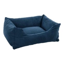 Flamingo Hondenmand Celeste Rechthoekig Met Rits - Donkerblauw - 65x50x20cm