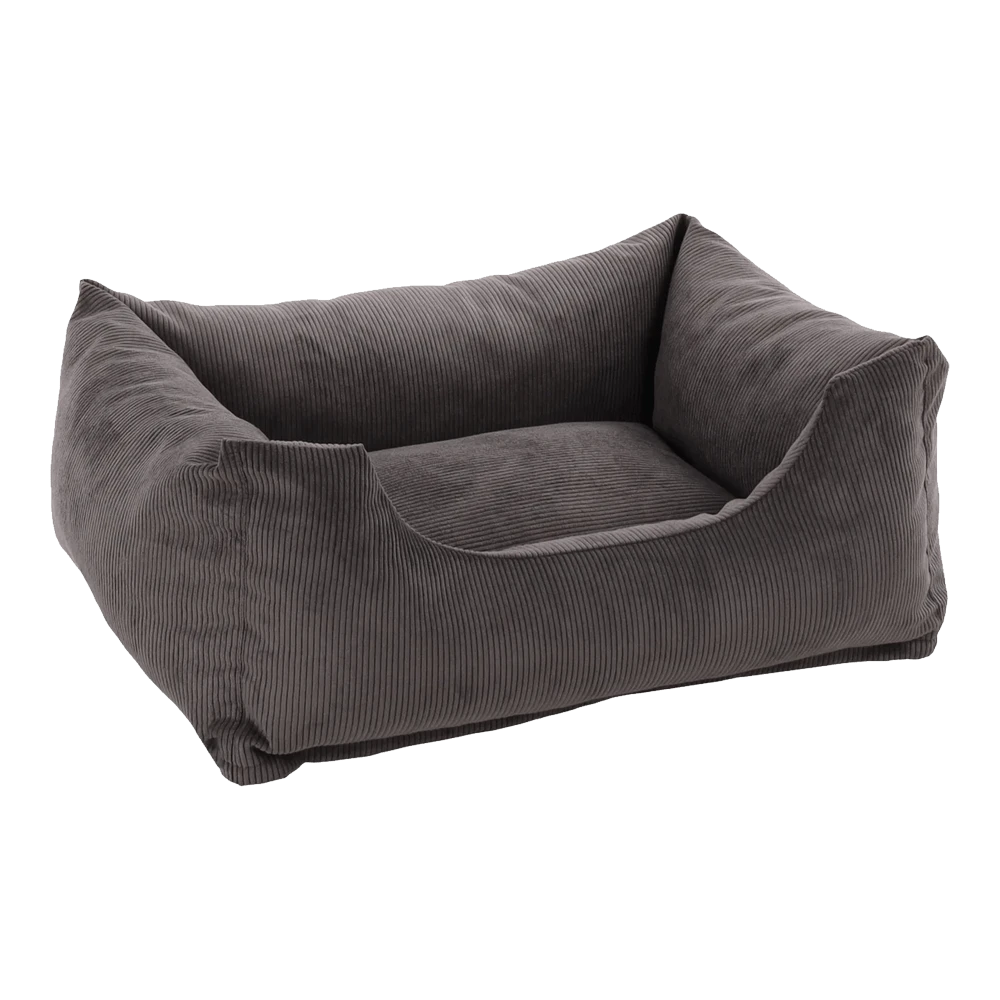 Flamingo Hondenmand Celeste Rechthoekig Met Rits - Donkergrijs - 65x50x20cm 3 Flamingo Hondenmand Celeste Rechthoekig Met Rits - Donkergrijs - 65x50x20cm