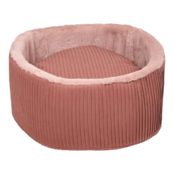 Flamingo Hondenmand Faldi Rond Met Rits - Roze - 50x20cm -Huisdier Uitgebreid Winkel hondenmand faldi rond met rits roze 50x20cm 4 2