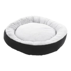 Flamingo Hondenmand Iduna Rond - Zwart - 70x70x18cm