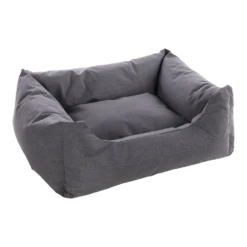 Flamingo Hondenmand Lotta Rechthoekig - Grijs - 100x80x30cm