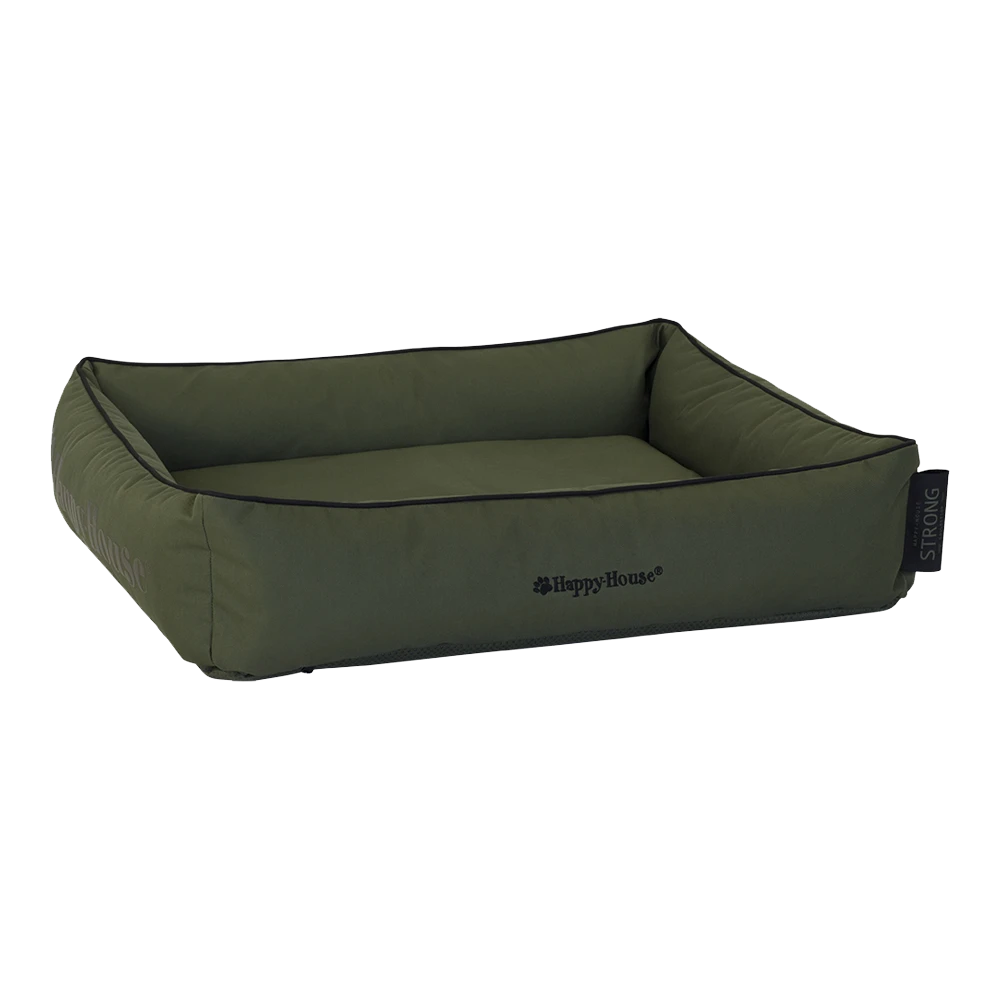 Hondenmand Rechthoekig Strong - M - Donkergroen - 75 X 60 X 12cm - Happy House
