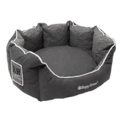 Hondenmand Rond Casual Living - M - Grijs - Happy House