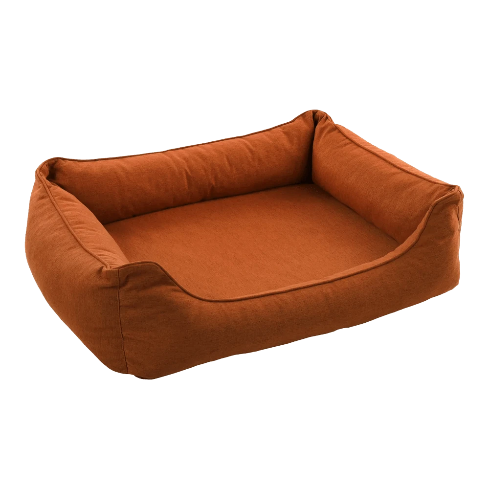 Flamingo Hondenmand Ziva Rechthoek Met Rits - Terracotta - 100cm 3 Flamingo Hondenmand Ziva Rechthoek Met Rits - Terracotta - 100cm