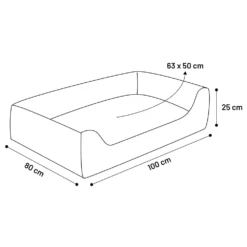 Flamingo Hondenmand Ziva Rechthoek Met Rits - Terracotta - 100cm 7 Flamingo Hondenmand Ziva Rechthoek Met Rits - Terracotta - 100cm -Huisdier Uitgebreid Winkel hondenmand ziva rechthoek met rits terracotta 100cm 2 1