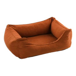 Flamingo Hondenmand Ziva Rechthoek Met Rits - Terracotta - 65cm