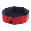 Flamingo Hondenzwembad Doggy Splash Rond - 80x20cm - Blauw/Rood -Huisdier Uitgebreid Winkel hondenzwembad doggy splash rond 80x20cm blauw rood 80x20cm 1