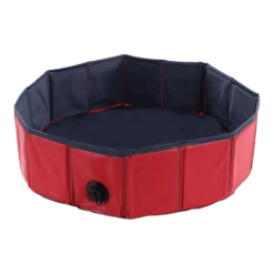 Flamingo Hondenzwembad Doggy Splash Rond - 80x20cm - Blauw/Rood