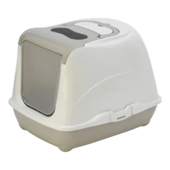 Flamingo Kattenbak Loki Grijs - M - 38x50x37cm