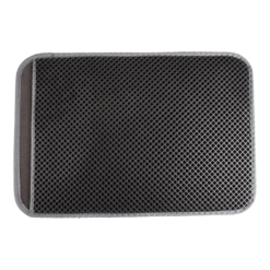 Flamingo Kattenbakmat Matz - 60x40cm - Zwart -Huisdier Uitgebreid Winkel kattenbakmat matz 60x40cm zwart 2 1