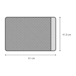 Flamingo Kattenbakmat Matz - 60x40cm - Zwart -Huisdier Uitgebreid Winkel kattenbakmat matz 60x40cm zwart 4 1